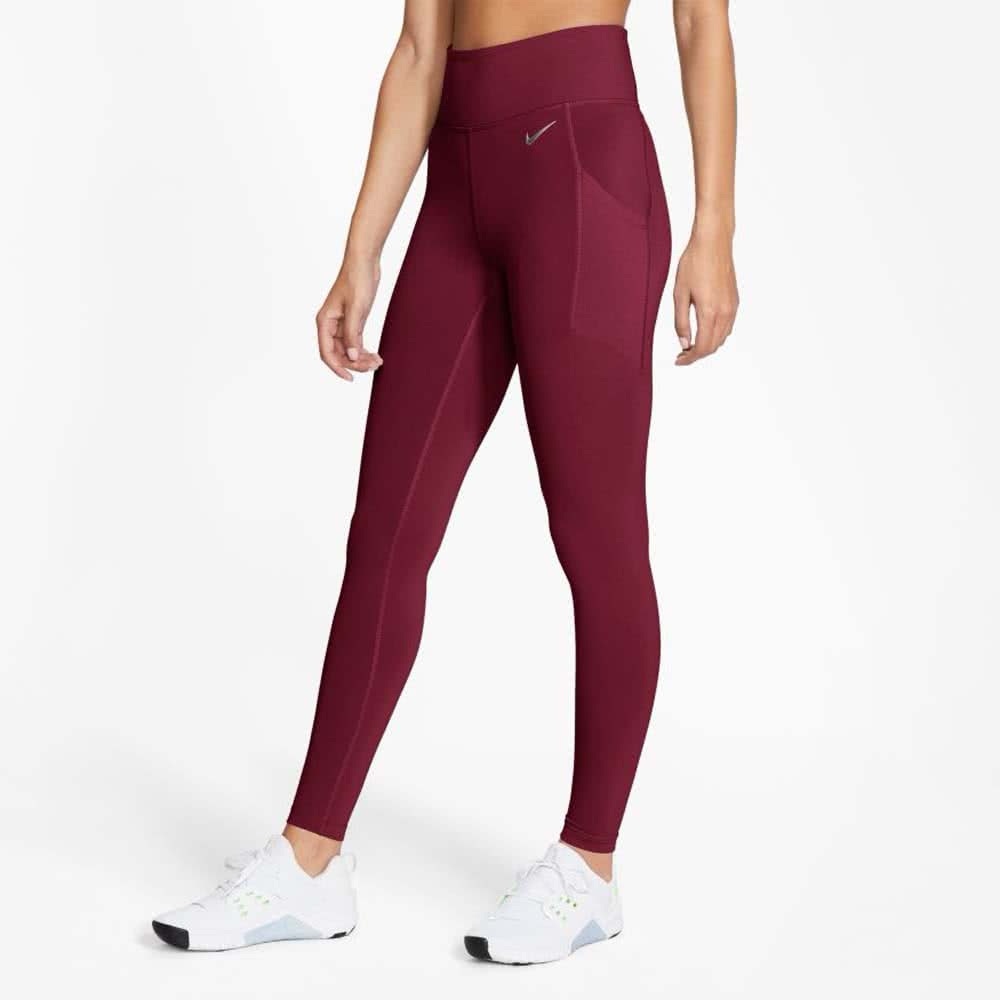 Nike Women's Burgundy Leggings